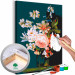 Peinture par numéros pour adultes Spring Bouquet - Colorful Bunch of Peonies, Roses and Passion Flower 147340