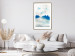 Affiche Blue Forest - Delicate, Hazy Landscape in Blue Tones 145760 additionalThumb 25