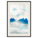 Affiche Blue Forest - Delicate, Hazy Landscape in Blue Tones 145760 additionalThumb 21