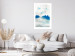 Affiche Blue Forest - Delicate, Hazy Landscape in Blue Tones 145760 additionalThumb 13