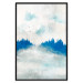 Affiche Blue Forest - Delicate, Hazy Landscape in Blue Tones 145760 additionalThumb 16