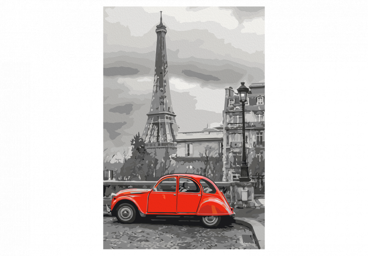 Peinture par numéros pour adultes Car in Paris 127380 additionalImage 7