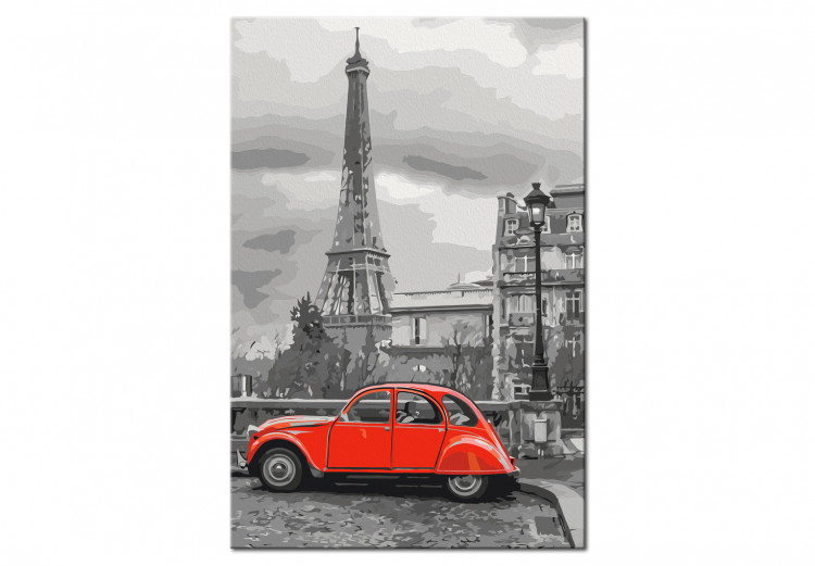 Peinture par numéros pour adultes Car in Paris 127380 additionalImage 6