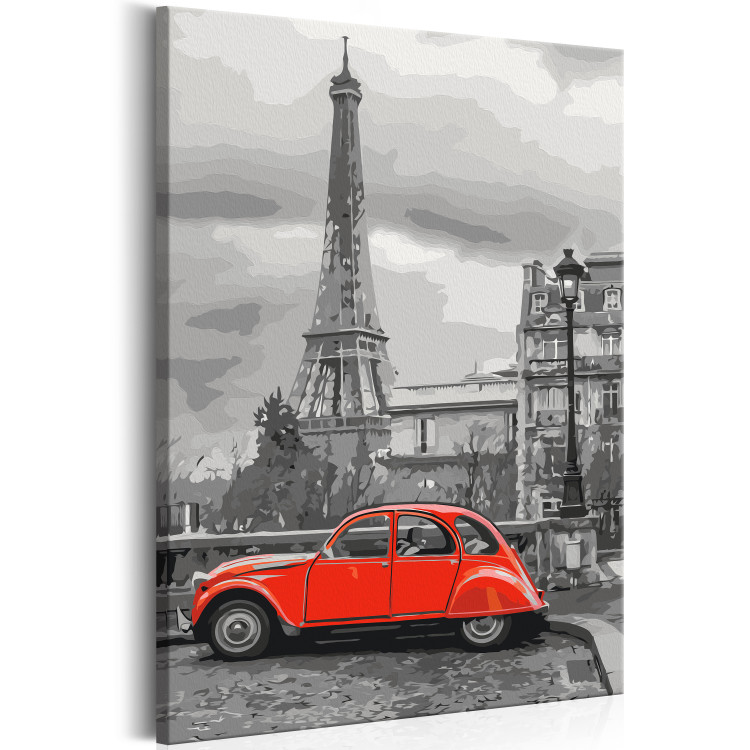 Peinture par numéros pour adultes Car in Paris 127380 additionalImage 4