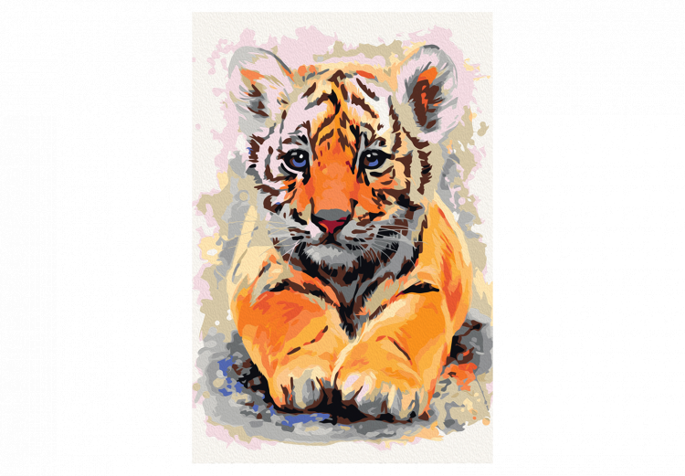 Peinture par numéros Bébé tigre 107490 additionalImage 5