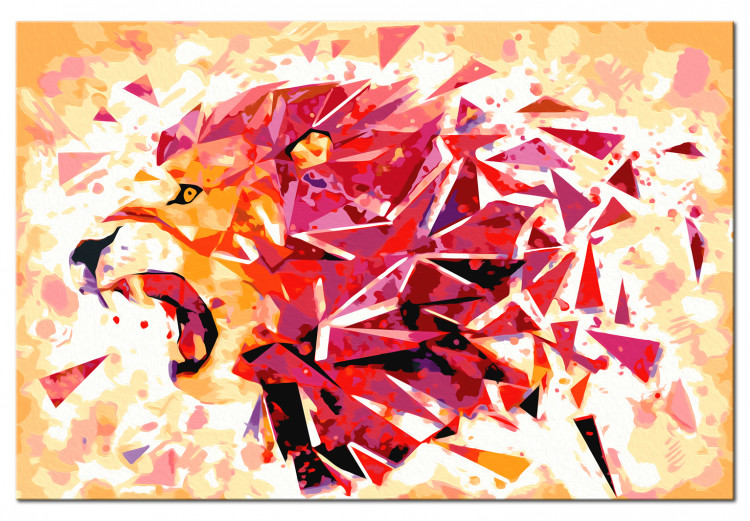 Peinture par numéros Abstract Lion 108001 additionalImage 6