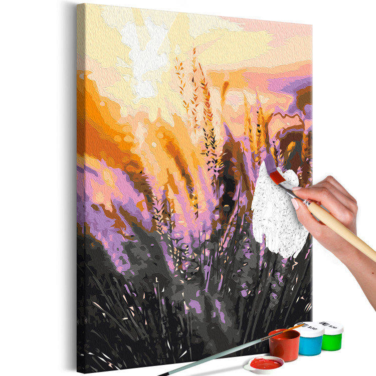 Numéro d'art adulte Romantic Meadow - Delicate Golden Grass at Sunset 145211 additionalImage 7