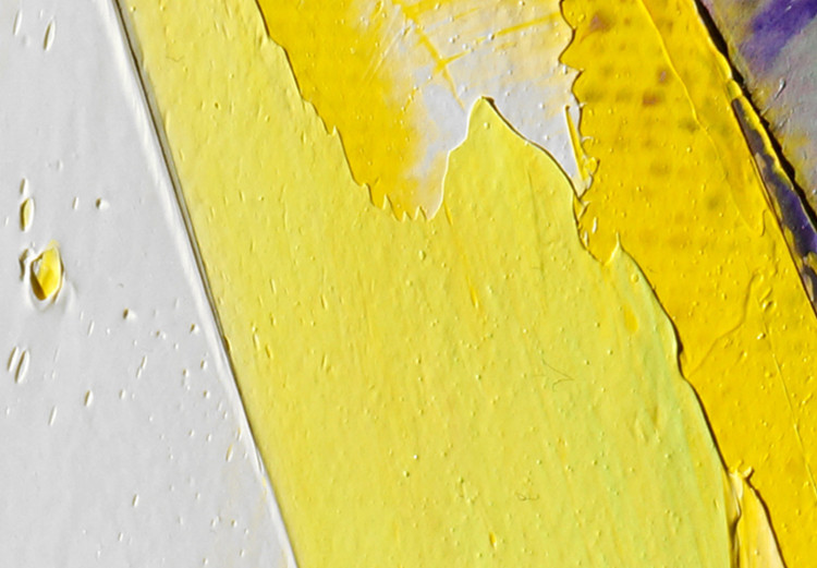 Cadre moderne Abstract Colors - A Composition of Paints Applied With a Spatula 151811 additionalImage 5