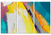 Cadre moderne Abstract Colors - A Composition of Paints Applied With a Spatula 151811