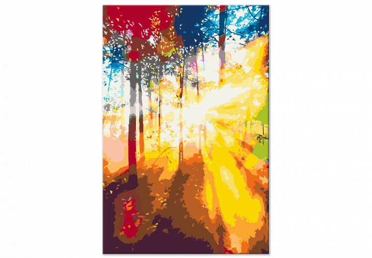 Numéro d'art Solar Blast - Sun’s Rays Penetrating the Trees 144621 additionalImage 6