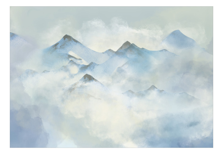 Papier peint Hiver dans les montagnes - des sommets couverts de neige 138831 additionalImage 1