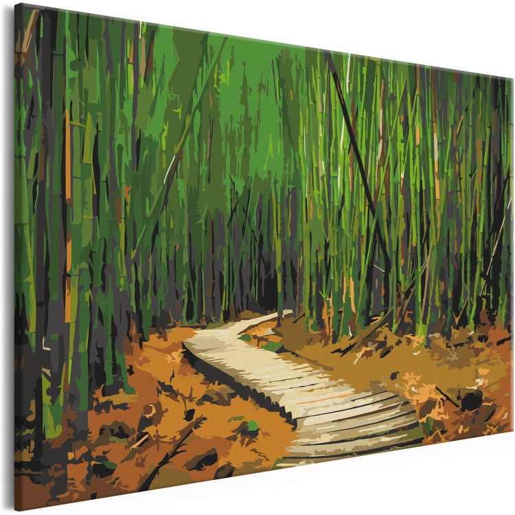 Tableau peinture par numéros Wooden Path 116751 additionalImage 5