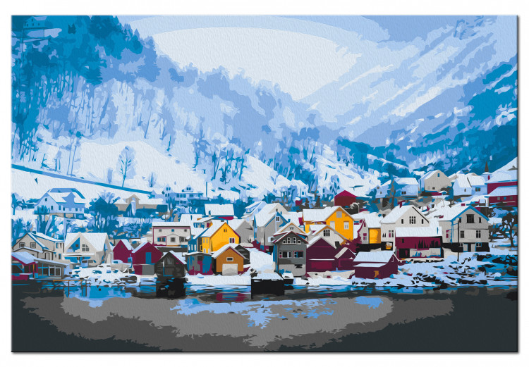 Peinture par numéros pour adultes Norwegian Climate 131871 additionalImage 6