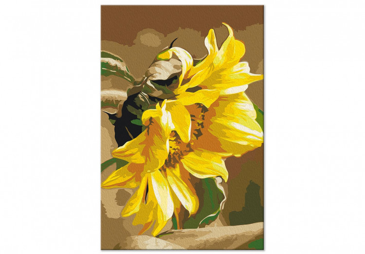 Peinture par numéros pour adultes Sunflower  138671 additionalImage 4