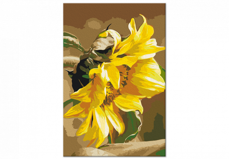 Peinture par numéros pour adultes Sunflower  138671 additionalImage 3