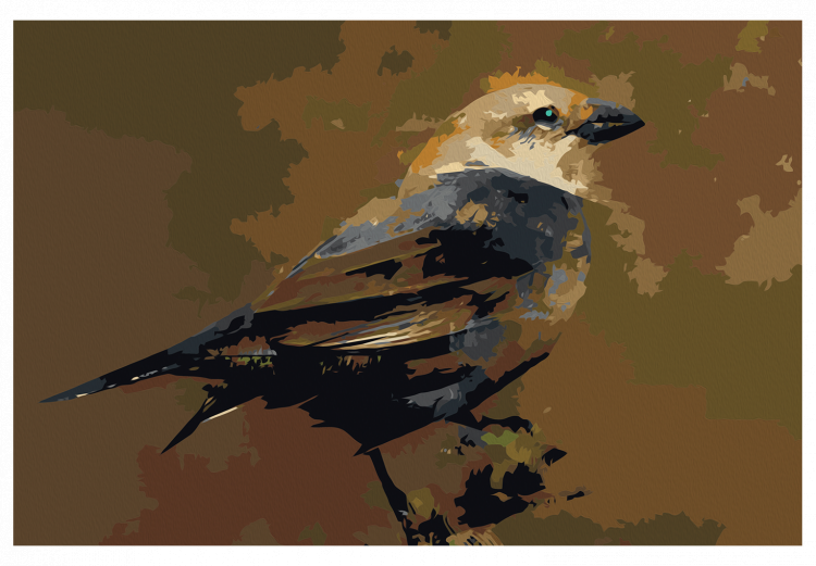 Kit de peinture par numéros Bird on Branch 114881 additionalImage 7