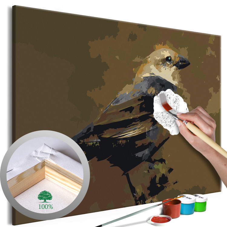 Kit de peinture par numéros Bird on Branch 114881