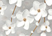 Papier peint Magnolia Blanc abstrait 126881 additionalThumb 4