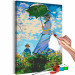 Tableau peinture par numéros Claude Monet: Woman with a Parasol 134681 additionalThumb 7