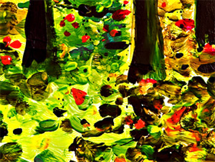 Cadre moderne Forêt – couleurs d'automne 49581 additionalImage 3