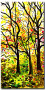 Cadre moderne Forêt – couleurs d'automne 49581