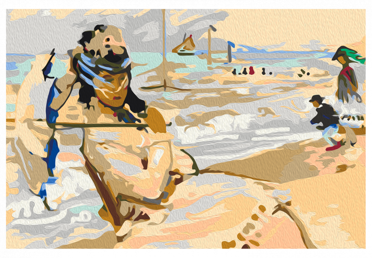 Kit de peinture Claude Monet: Camille on the Beach at Trouville 134691 additionalImage 6
