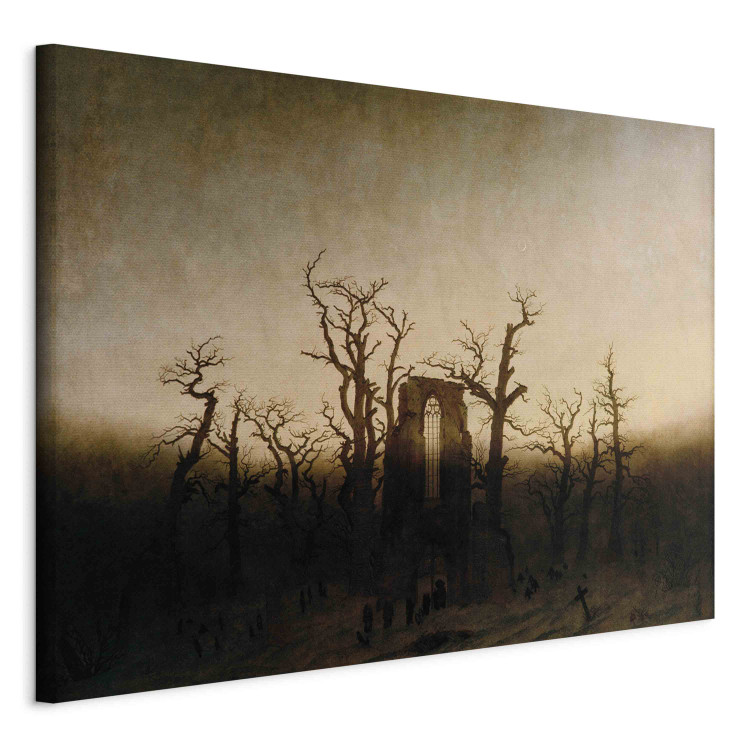 Abtei Im Eichwald Caspar David Friedrich Tableau de maître Abtei im Eichwald - Caspar David Friedrich