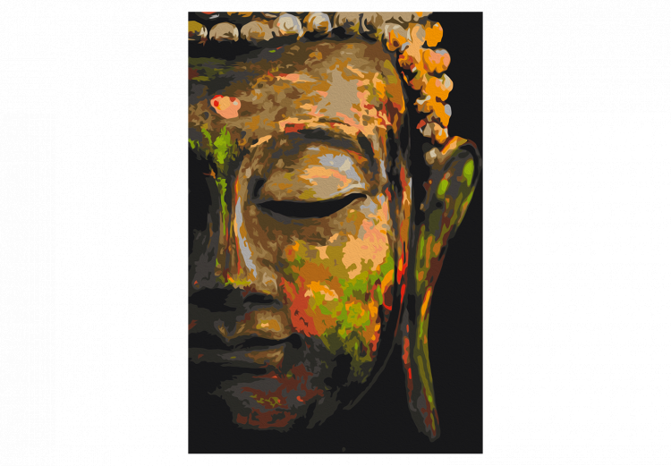 Peinture par numéros pour adultes Buddha in the Shade 107722 additionalImage 7