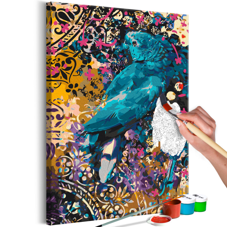 Peinture par numéros Blue Arabesque Parrot 138422 additionalImage 5