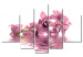 Tableau design Orchidée Rose 50422