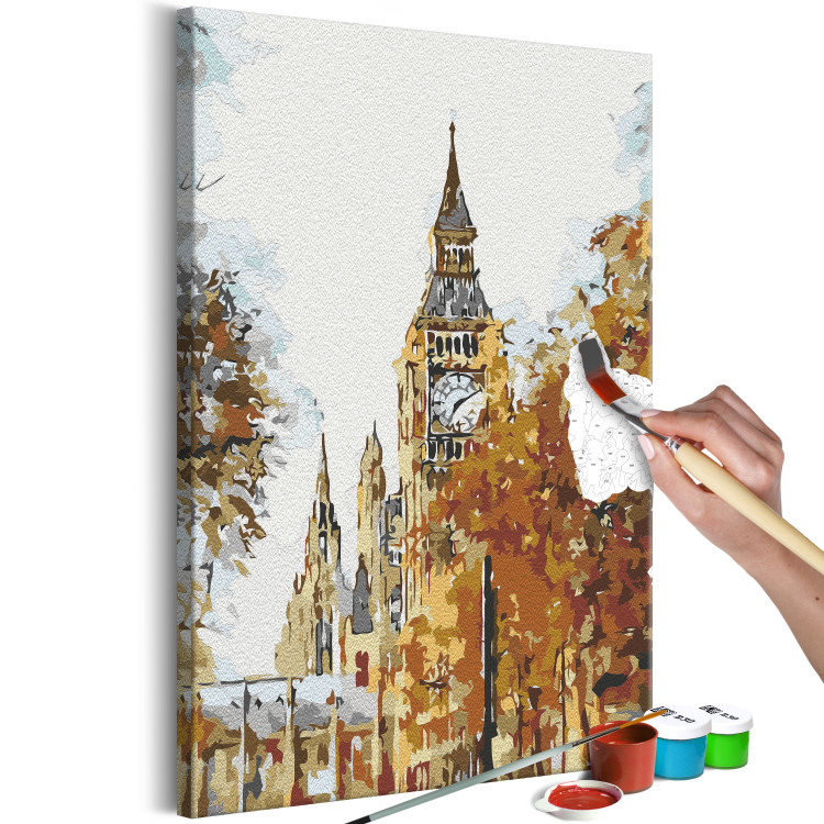 Tableau peinture par numéros Autumn in London 132032 additionalImage 4