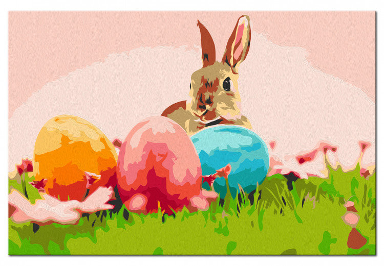 Tableau à peindre soi-même Easter Rabbit 132052 additionalImage 6
