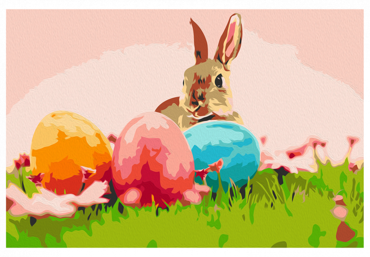 Tableau à peindre soi-même Easter Rabbit 132052 additionalImage 7