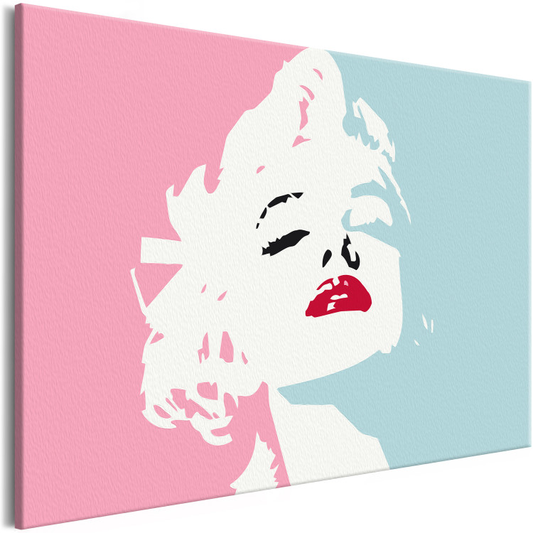 Tableau à peindre soi-même Marilyn in Pink 135152 additionalImage 6