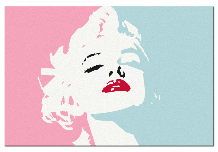 Tableau à peindre soi-même Marilyn in Pink 135152 additionalImage 5