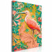 Numéro d'art adulte Amongst Foliage - Pink Bird on the Decorative Green Background 145152 additionalThumb 3