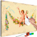 Numéro d'art Cute Boy - Little Cupid Sitting on a Flower Garland 148462 additionalThumb 3