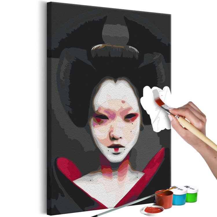 Peinture par numéros Black Geisha  134882 additionalImage 3