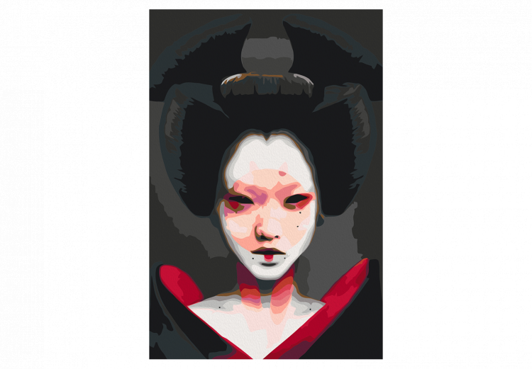 Peinture par numéros Black Geisha  134882 additionalImage 4