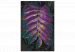 Numéro d'art Jungle Vegetation - Large Purple Leaf With Raindrops 146203 additionalThumb 3