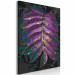 Numéro d'art Jungle Vegetation - Large Purple Leaf With Raindrops 146203 additionalThumb 7