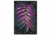 Numéro d'art Jungle Vegetation - Large Purple Leaf With Raindrops 146203 additionalThumb 4