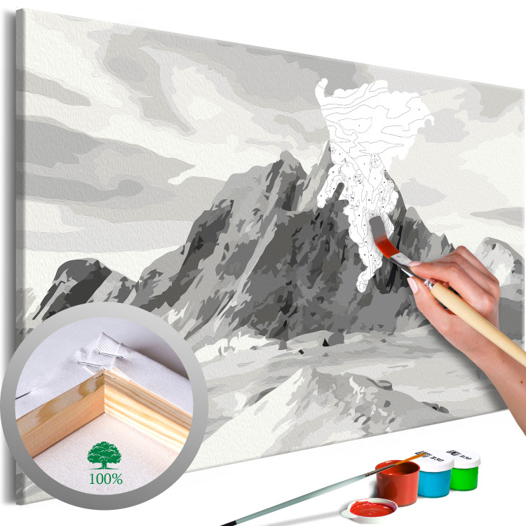 Tableau à peindre soi-même Alps Panorama 127113