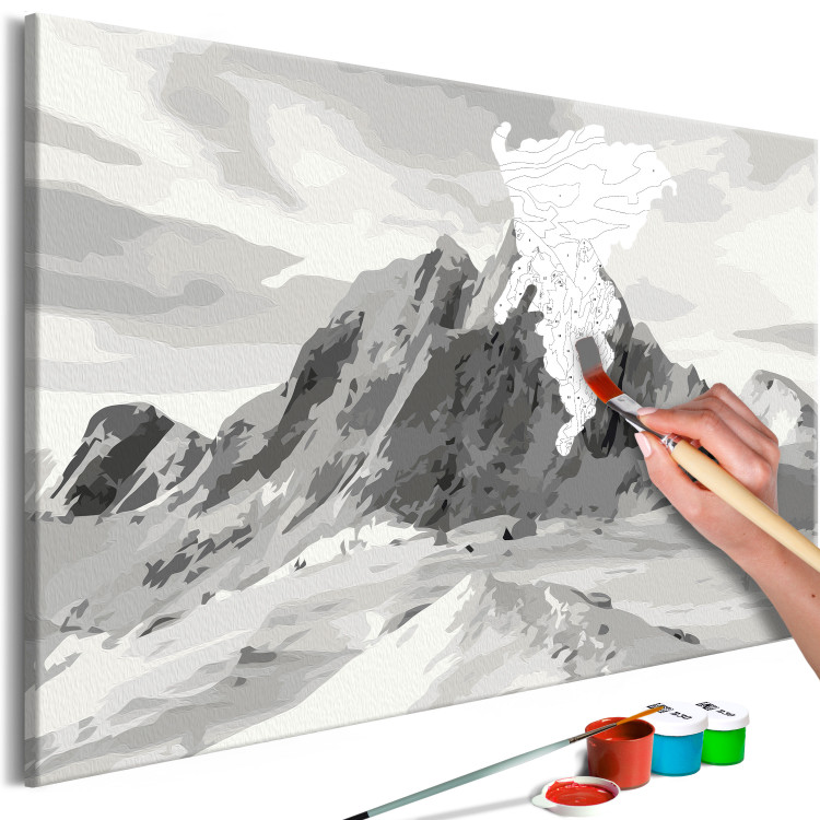 Tableau à peindre soi-même Alps Panorama 127113 additionalImage 3
