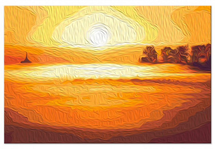 Peinture par numéros Honey Fog - Valley Illuminated With Gold at Sunrise 145213 additionalImage 7