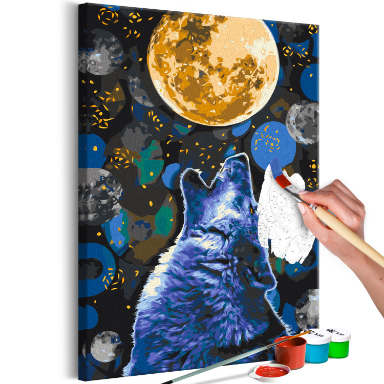 Numéro d'art adulte Blue Howling Wolf 138423 additionalImage 6
