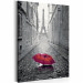 Tableau peinture par numéros Paris (Parapluie rouge) 107333 additionalThumb 6