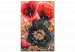 Numéro d'art Blooming Poppies - Three Flowers and Black, Red and Gold Accessories 144143 additionalThumb 3