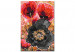 Numéro d'art Blooming Poppies - Three Flowers and Black, Red and Gold Accessories 144143 additionalThumb 5