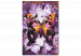 Numéro d'art adulte Harmony - Purple Butterfly on a Background of Purple Flower Petals 146543 additionalThumb 5